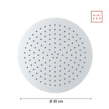 High pro plus 09 5-piece shower set, round by GEDY - view 6