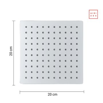 High pro star 00 5-piece shower set, square by GEDY - view 5