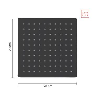 High pro star 03 5-piece shower set, square by GEDY - view 5