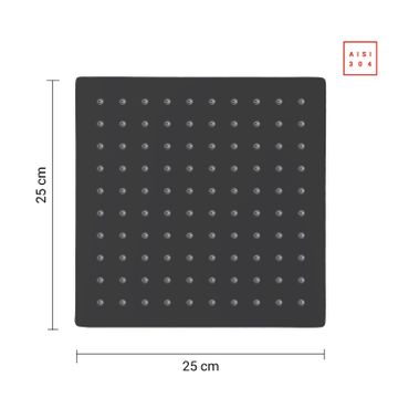 High pro star 07 5-piece shower set, square by GEDY - view 5