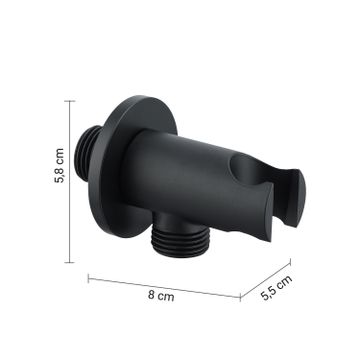 High pro star 08 5-piece shower set, round by GEDY - view 3
