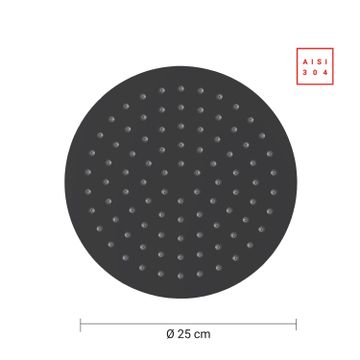 High pro star 08 5-piece shower set, round by GEDY - view 6