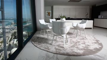 IN-TOUCH - Long pile solid-color handmade rug by G.T.DESIGN - view 4