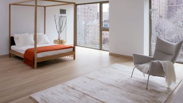 KAMA - Solid-color handmade viscose rug by G.T.DESIGN - view 4