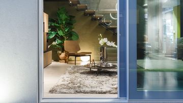 LE MATERIE SOTTILE - Solid-color handmade polyester rug by G.T.DESIGN - view 2