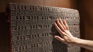PAGLIETTA COTTA - Handmade polyester and jute rug by G.T.DESIGN - view 2
