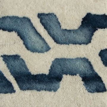 VOLARE INDACO 200x300 cm - Patterned rectangular wool rug by G.T.DESIGN - view 9