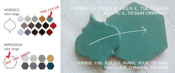 DYNAMIC DESIGN - Majolica wall tiles by Danilo Ramazzotti - view 4