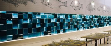AMO - 3d maiolica - Majolica wall tiles by Danilo Ramazzotti - view 2