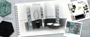 DECÒ - Majolica wall tiles by Danilo Ramazzotti - view 3