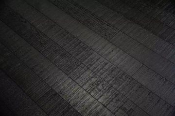 Sawn Intense Black Selection engineered oak flooring by Décoplus Parquets - view 4