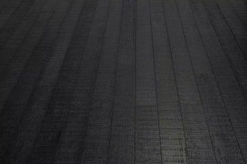 Sawn Intense Black Selection engineered oak flooring by Décoplus Parquets - view 5
