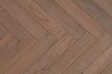 Gris Pastel Herringbone - Pa66 solid oak flooring by Décoplus Parquets - view 3