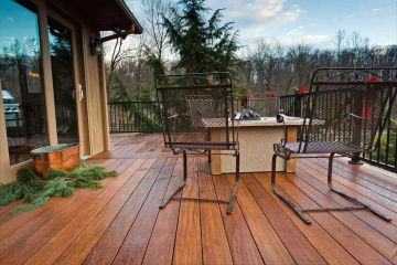 IPÉ Plank decking board by Décoplus Parquets - view 2