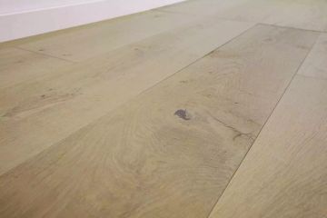 Oiled Ficelle XXL engineered oak flooring by Décoplus Parquets - view 3