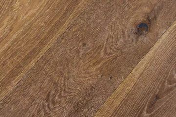 Hazelnut engineered oak flooring by Décoplus Parquets - view 4