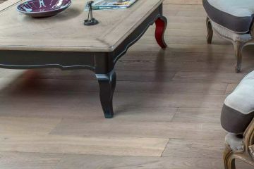 Gris Clair - Pa18 solid oak flooring by Décoplus Parquets - view 2