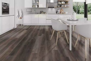 Solide Walnut Dark Brown XL vinyl flooring by Décoplus Parquets - view 2