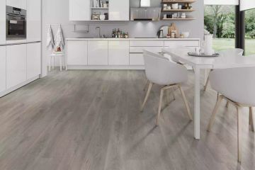 Solide Old Oak Greige XL vinyl flooring by Décoplus Parquets - view 2