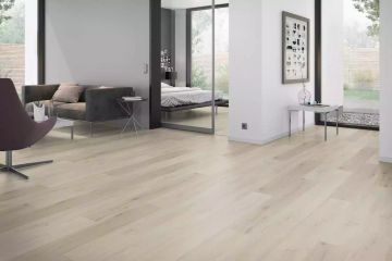 Solide Prestige Oak White XL vinyl flooring by Décoplus Parquets - view 4
