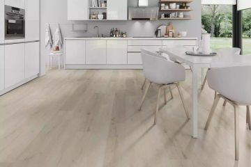Solide Prestige Oak White XL vinyl flooring by Décoplus Parquets - view 2
