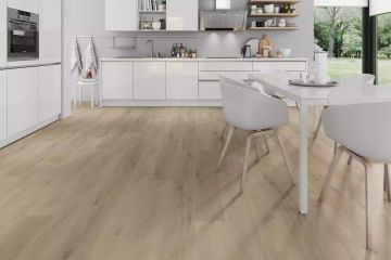 Solide Prestige Oak Light Natural XL vinyl flooring by Décoplus Parquets - view 2