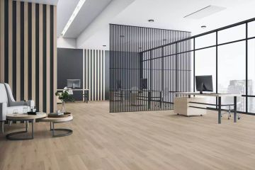 Nordic Oak Greige XL vinyl flooring by Décoplus Parquets - view 2