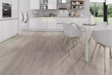 Rigid Old Oak Light Beige XXL vinyl flooring by Décoplus Parquets - view 2