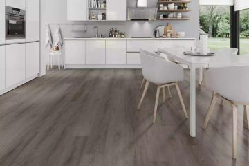 Solide Cerused Oak Dark Brown XL vinyl flooring by Décoplus Parquets - view 2