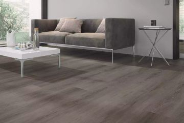 Solide Cerused Oak Dark Brown XL vinyl flooring by Décoplus Parquets - view 5
