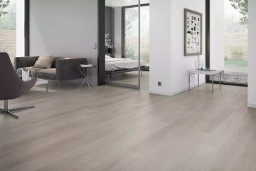 Solide English Oak Greige XL vinyl flooring by Décoplus Parquets - view 3