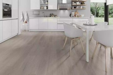 Solide English Oak Greige XL vinyl flooring by Décoplus Parquets - view 2