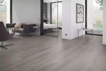 Rigid English Oak Taupe XXL vinyl flooring by Décoplus Parquets - view 3