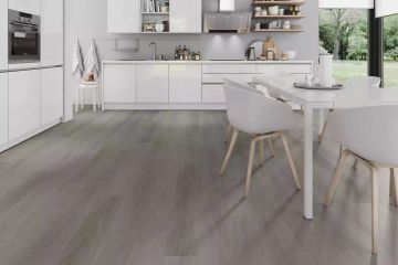 Rigid English Oak Taupe XXL vinyl flooring by Décoplus Parquets - view 2