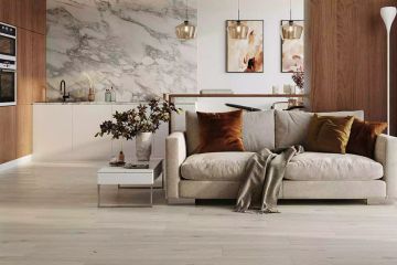 Neva Powder XXL vinyl flooring by Décoplus Parquets - view 3