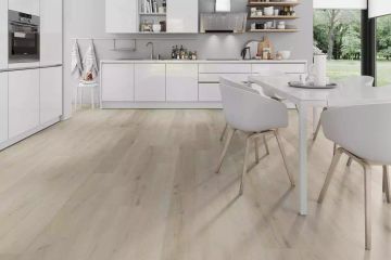 Rigid Prestige Oak White XXL vinyl flooring by Décoplus Parquets - view 2