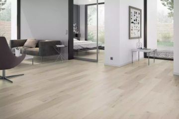Rigid Prestige Oak White XXL vinyl flooring by Décoplus Parquets - view 5