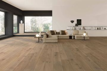 Authentic Barolo XL engineered oak flooring by Décoplus Parquets - view 2