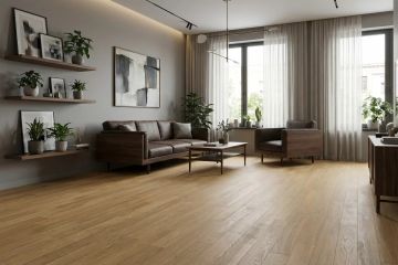 Caramello Selection engineered oak flooring by Décoplus Parquets - view 2