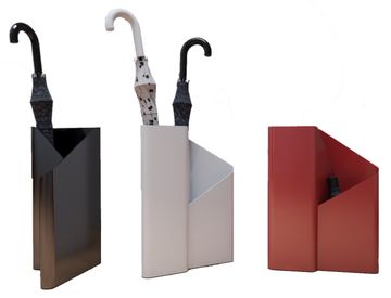 Alba - Metal Umbrella Stand by Dental Art - view 2