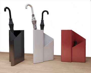 Alba - Metal Umbrella Stand by Dental Art - view 3