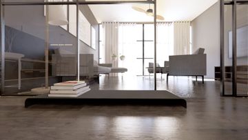 Radius - Floor-standing Magazine Rack by Dental Art - view 3
