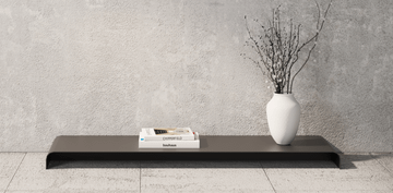 Radius - Floor-standing Magazine Rack by Dental Art - view 2