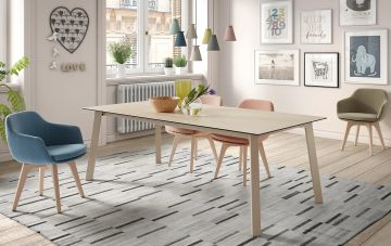 Merlot Fixed table by DRESSY - view 2
