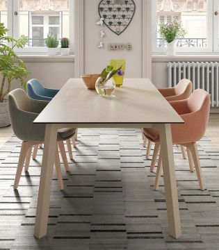 Merlot Fixed table by DRESSY - view 3