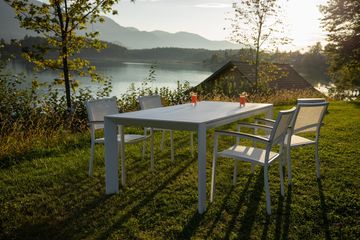 Petra alluminio Table Aluminium by DRIGANI - view 2