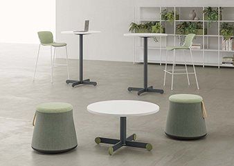 OSLO - Sectional melamine office workstation by DVO - view 9