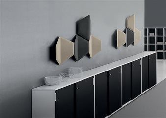 SEUL - Modular melamine office storage unit with lock by DVO - view 5
