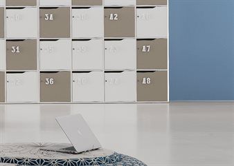 DV549 - Melamine Locker by DVO - view 5