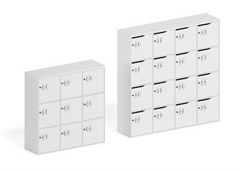 DV549 - Melamine Locker by DVO - view 7